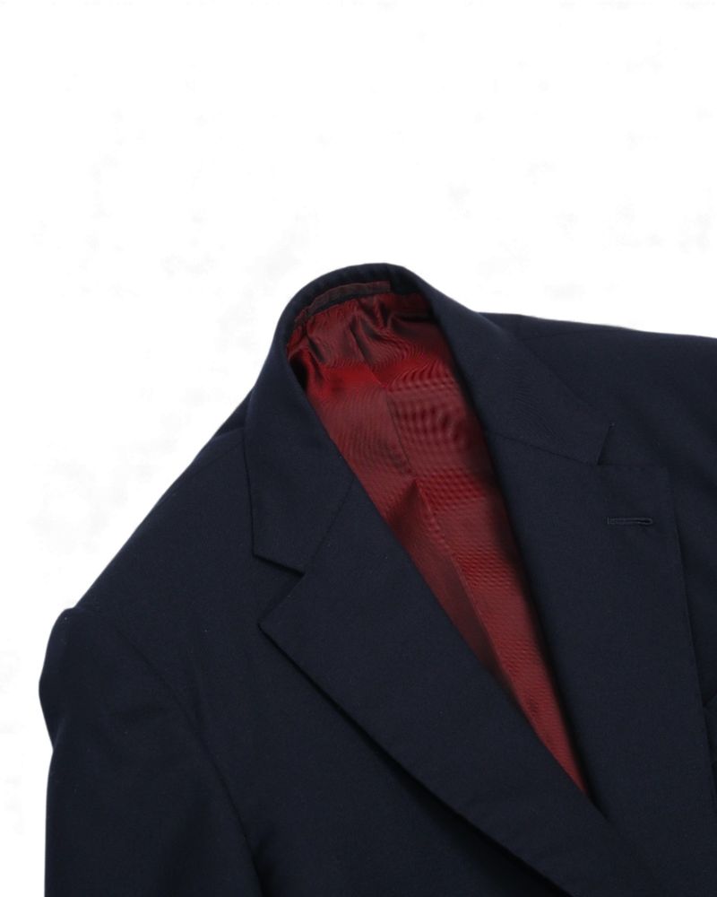 Navy Twill Club Blazer