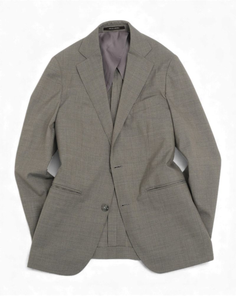 Light Grey Sharkskin Suit