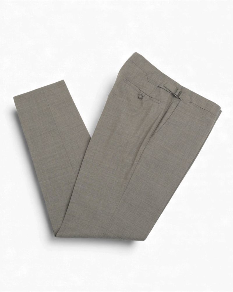 Light Grey Sharkskin Suit
