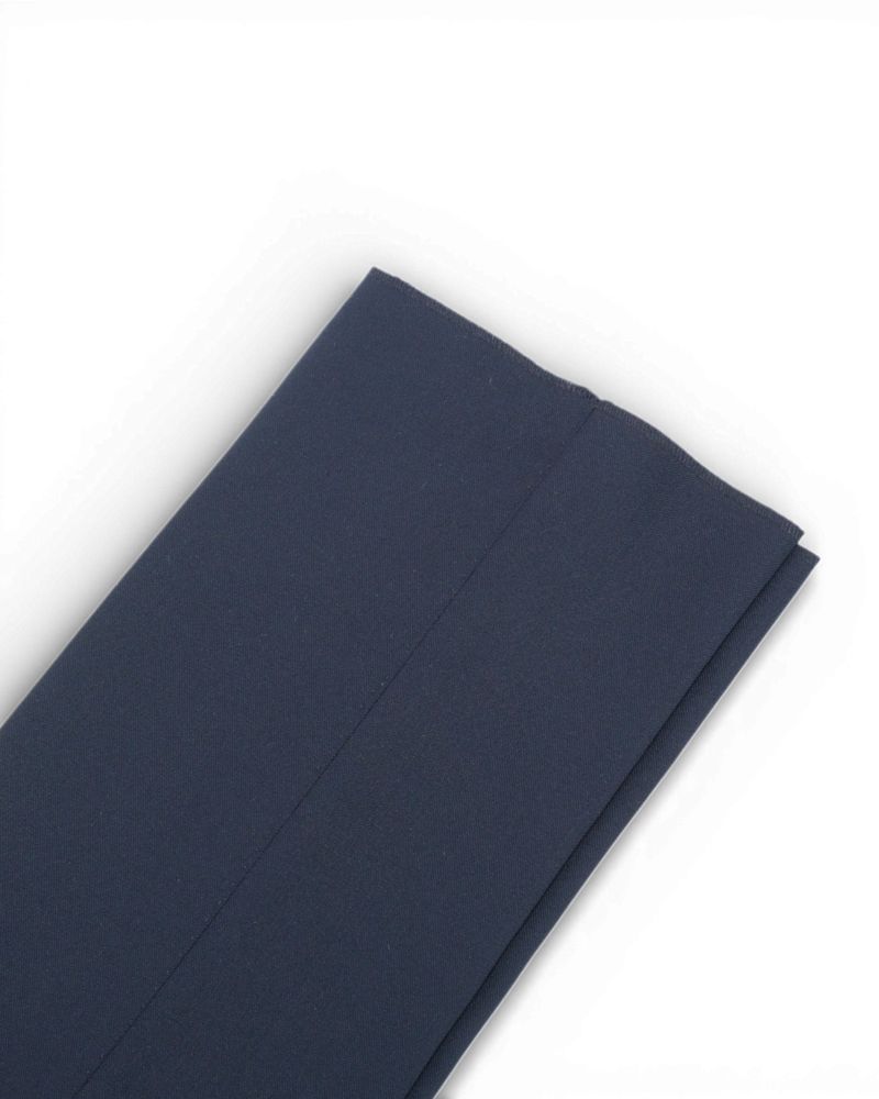 Navy Unconstructed Wool Suit