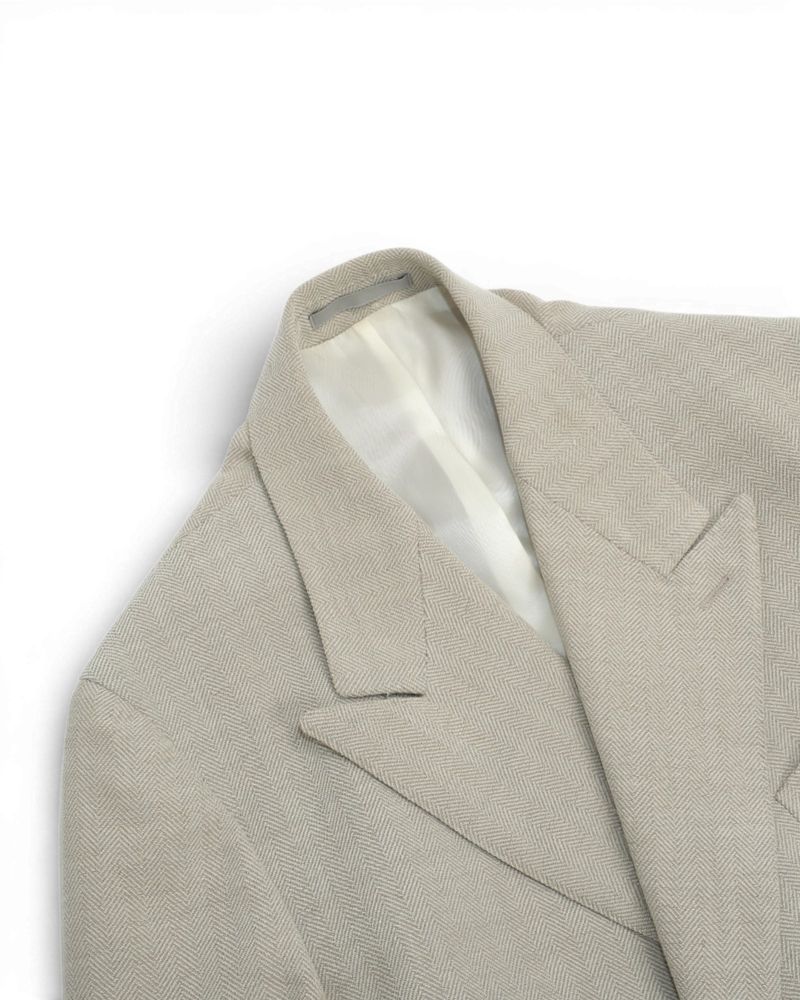 Sand Double Breasted Suit