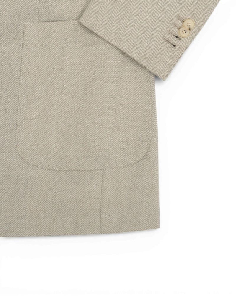 Sand Double Breasted Suit