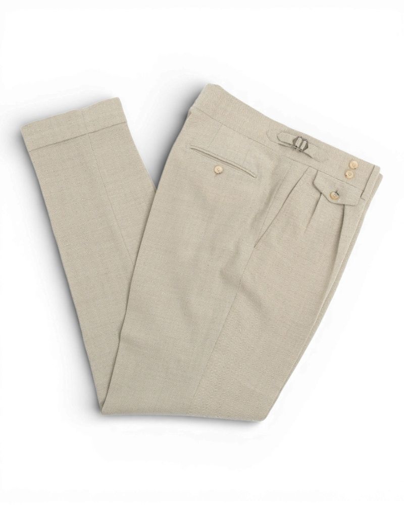 Sand Double Breasted Suit