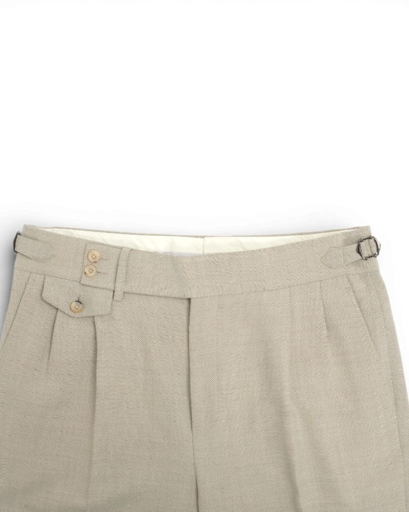 Sand Double Breasted Suit