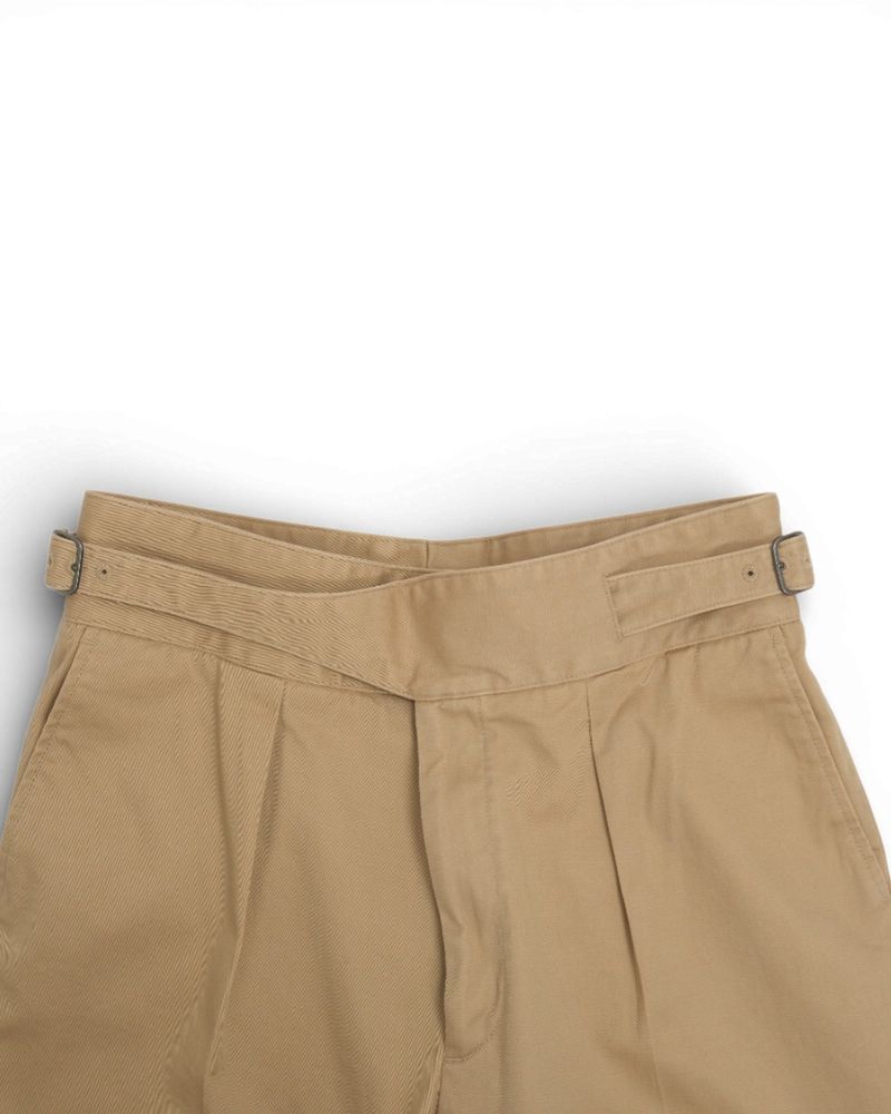 Khaki Twill Ghurka Trousers