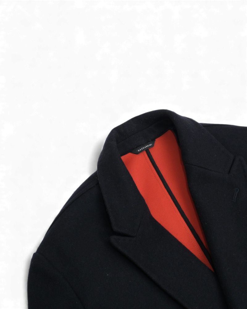 Dark Navy DB. Unconstructed Coat