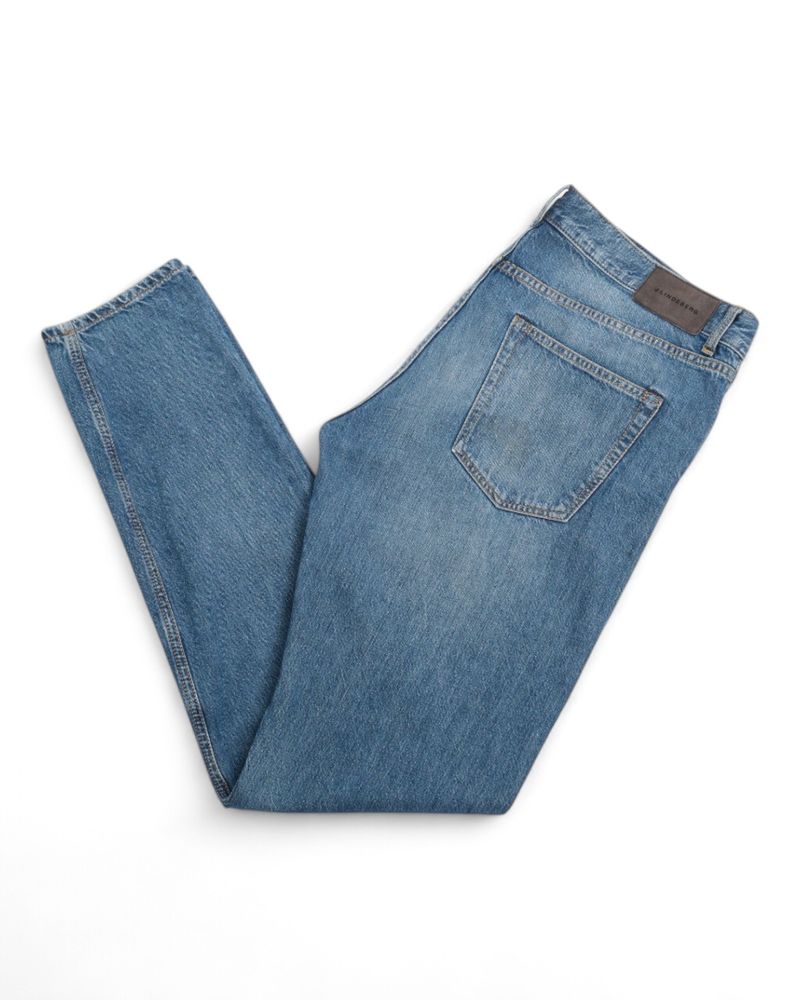 Blue High-Rise Jeans