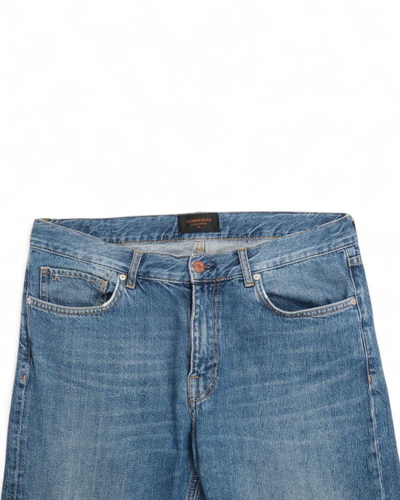 Blue High-Rise Jeans