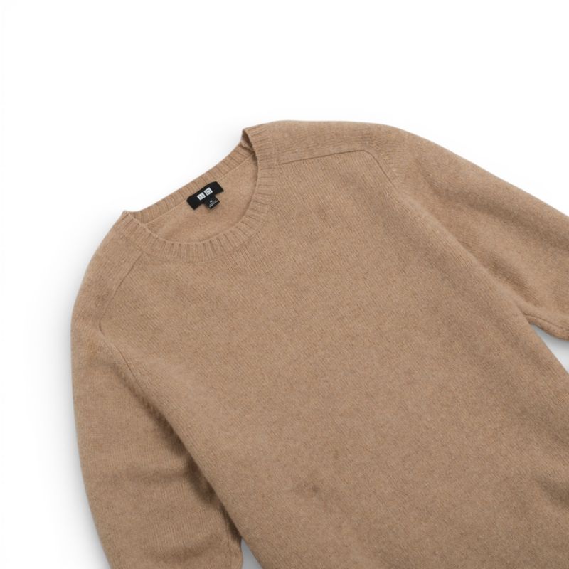 Beige Wool Sweater