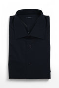 Navy Poplin Shirt