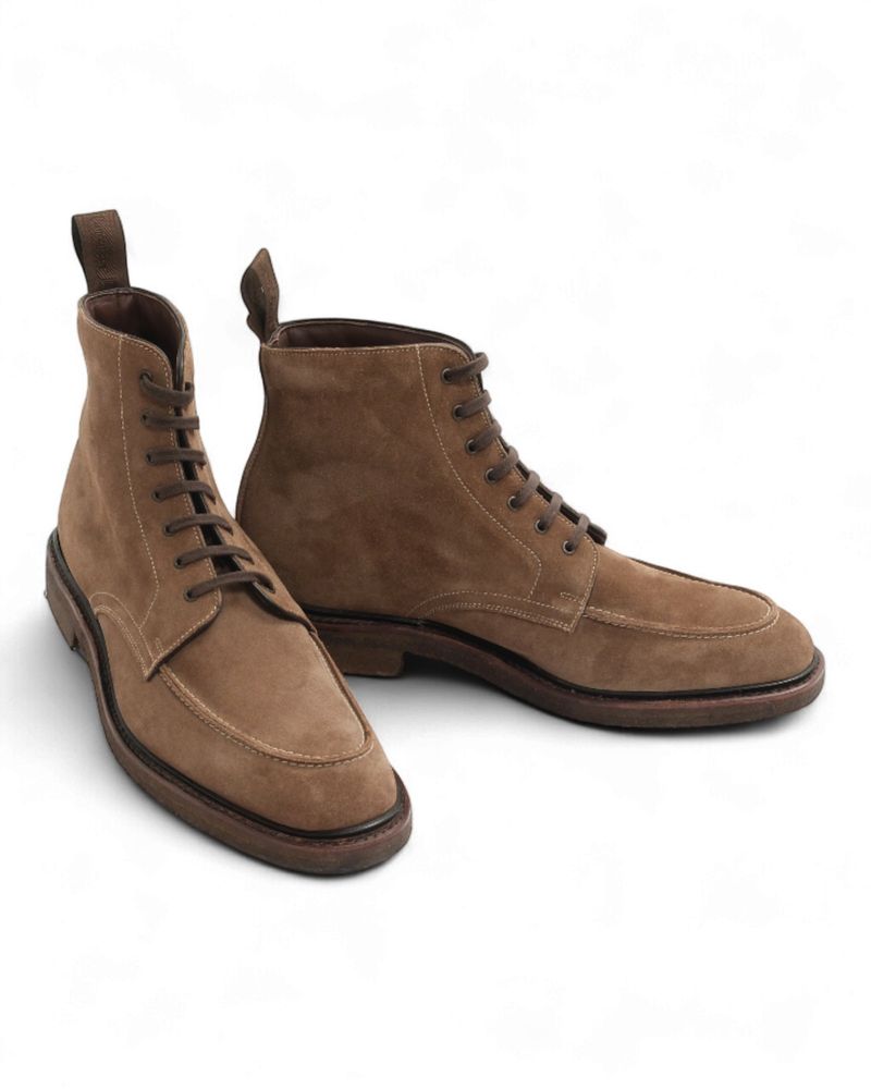 Taupe Suede Gisbourne Boots