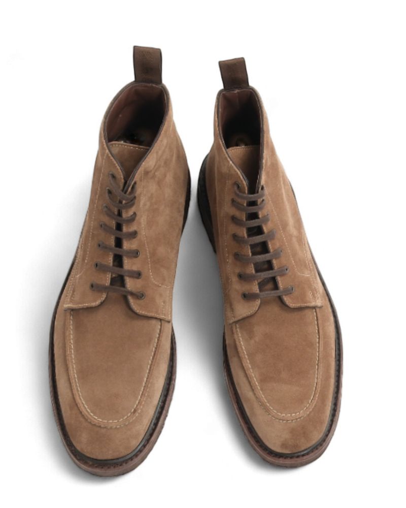 Taupe Suede Gisbourne Boots