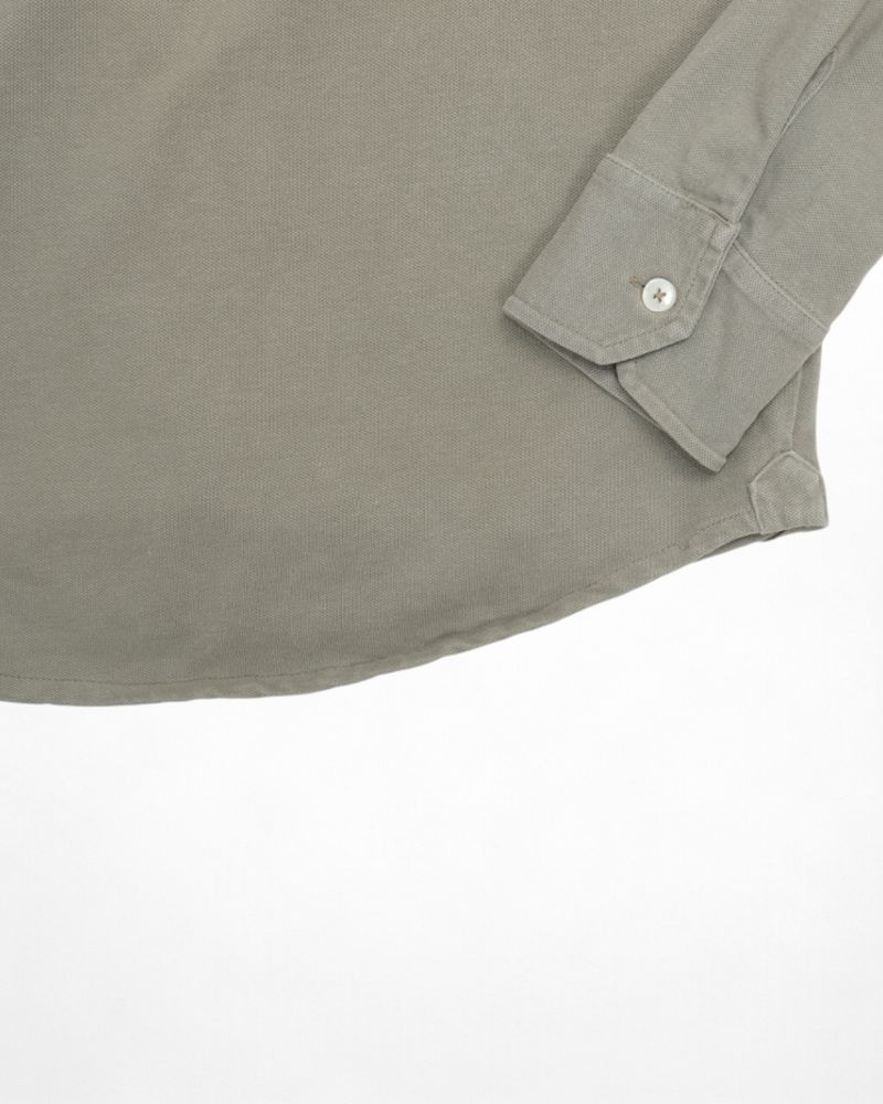 Olive Cotton Lupo Polo