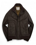 Chocolate Brown Nappa Leather Valstarino Jacket