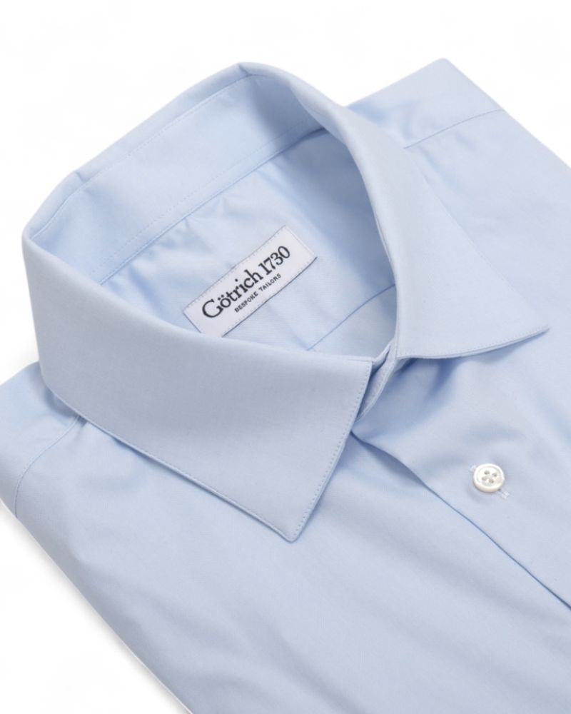 Light Blue Poplin Shirt