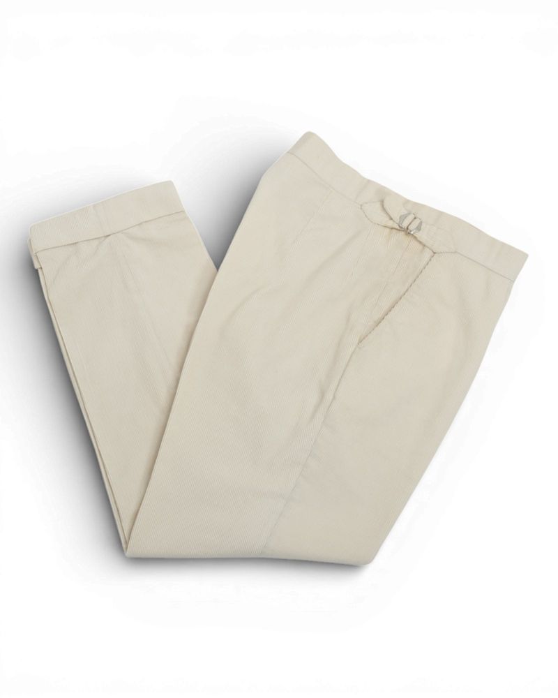 Off-White Caccioppoli Needlecord Pleated Trousers