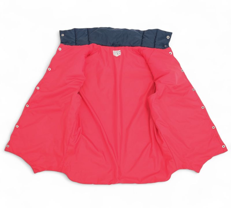 Navy & Red Western Yoke Vest