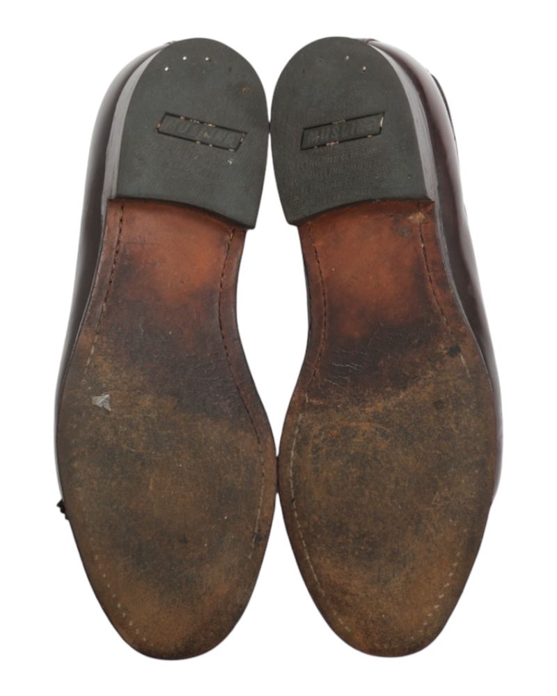 Oxblood Shell Cordovan Tassel Loafers