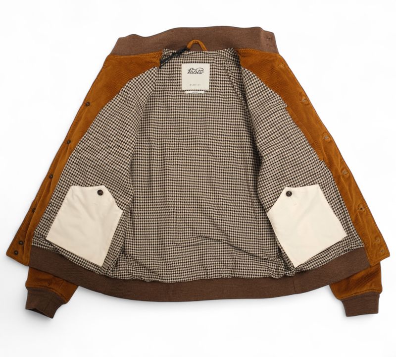 Light Brown Padded Corduroy Valstarino Jacket