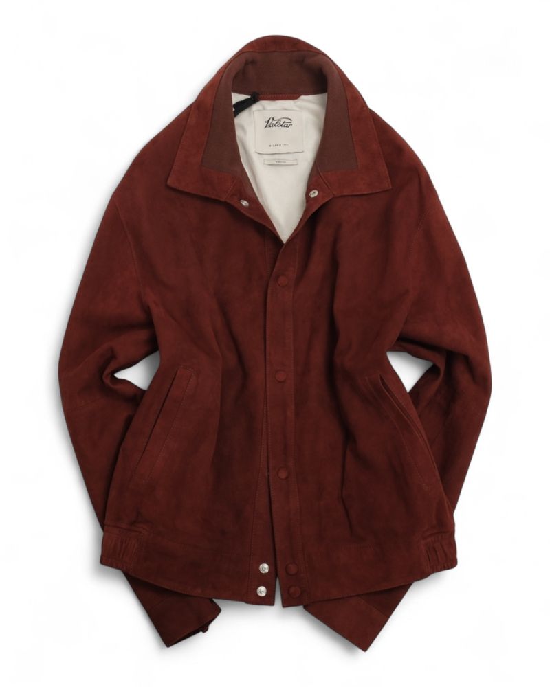 Ruggine Suede Blouson Jacket by Valstar
