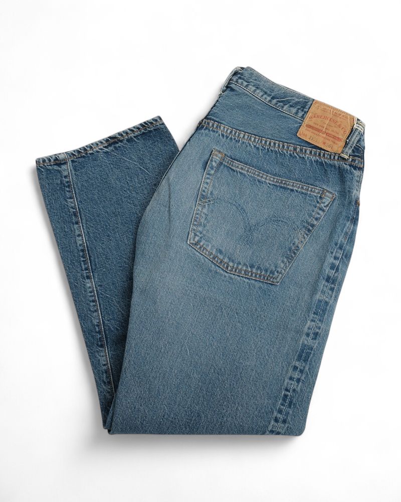 Light Blue High Rise Selvedge Denim