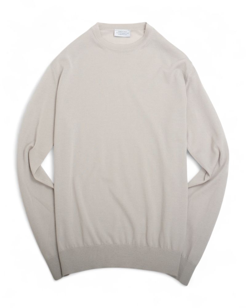 Light Grey Cashmere Crewneck