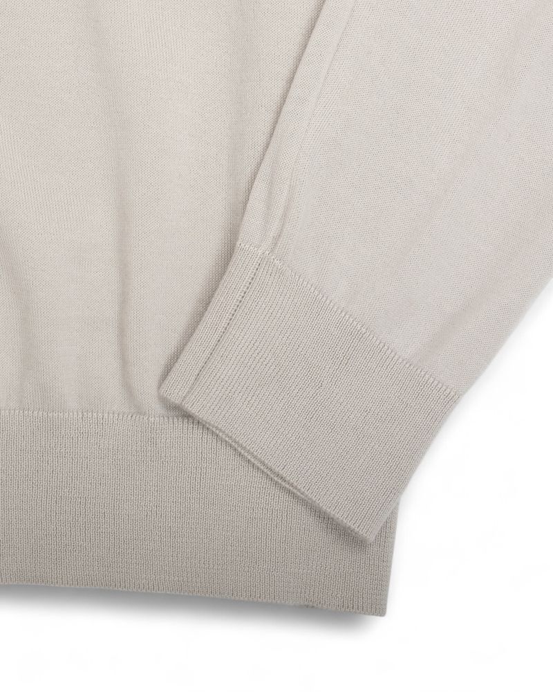 Light Grey Cashmere Crewneck
