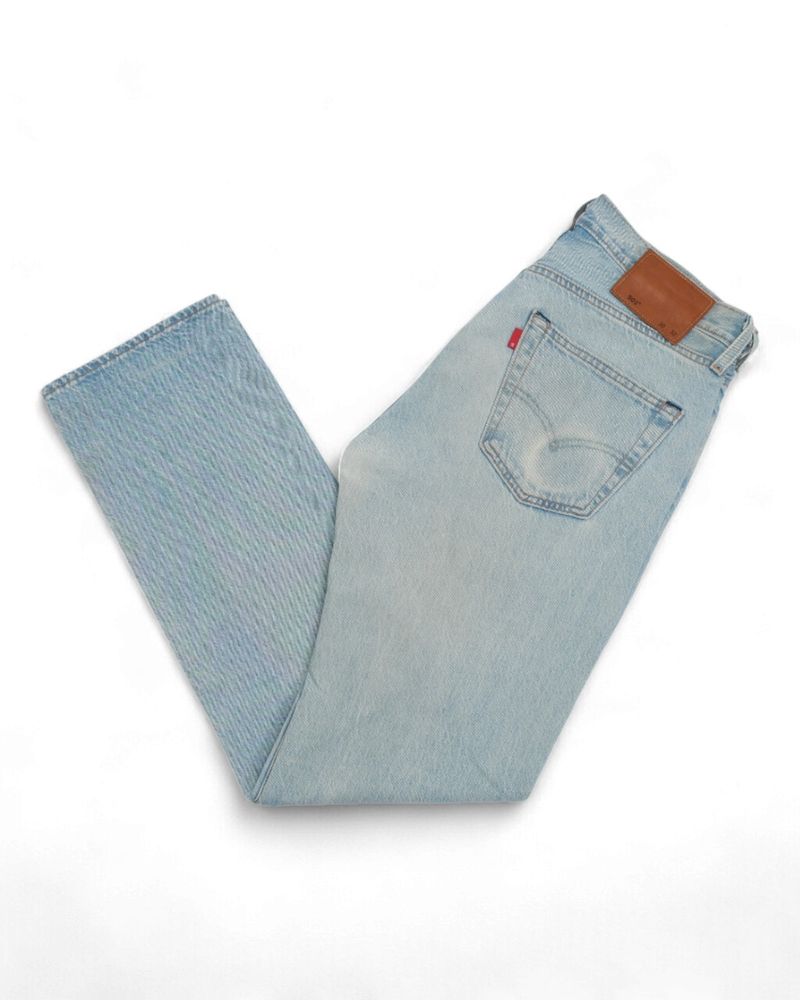 Light Blue High-Rise 501s