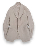 Stone Beige Irish Linen Suit by Blugaillo