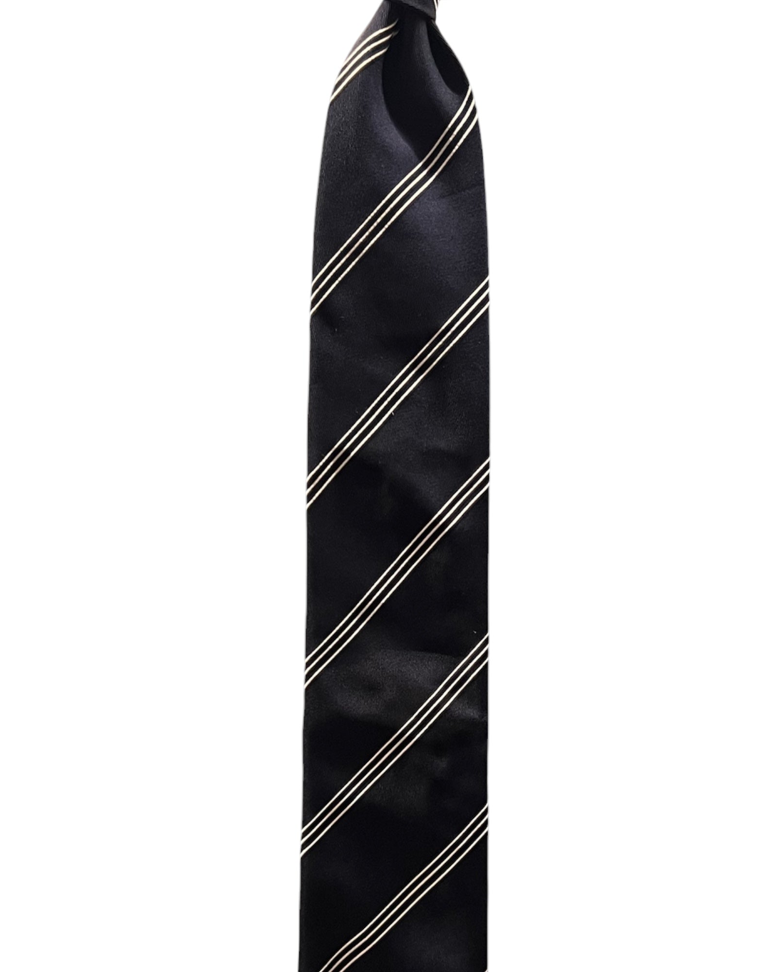 Striped Viola Milano Silk Tie