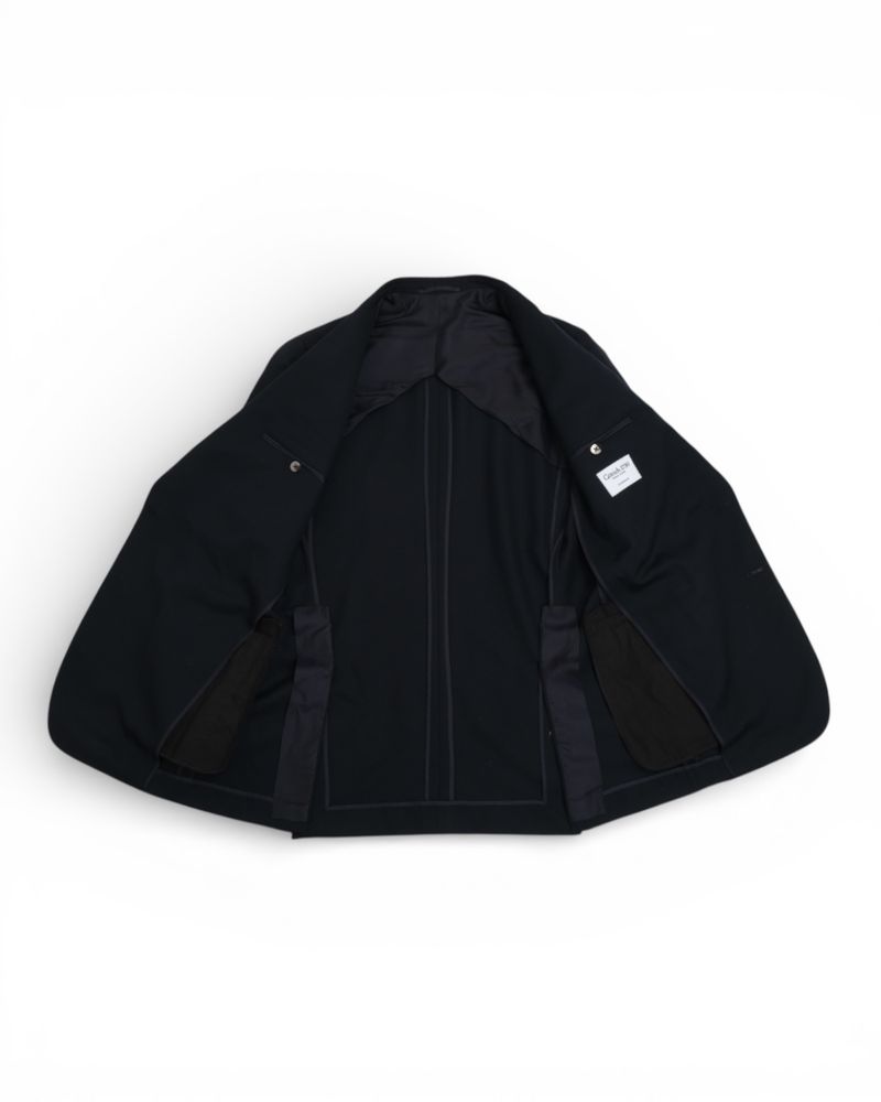 Navy Worsted Wool 3-Piece Suit