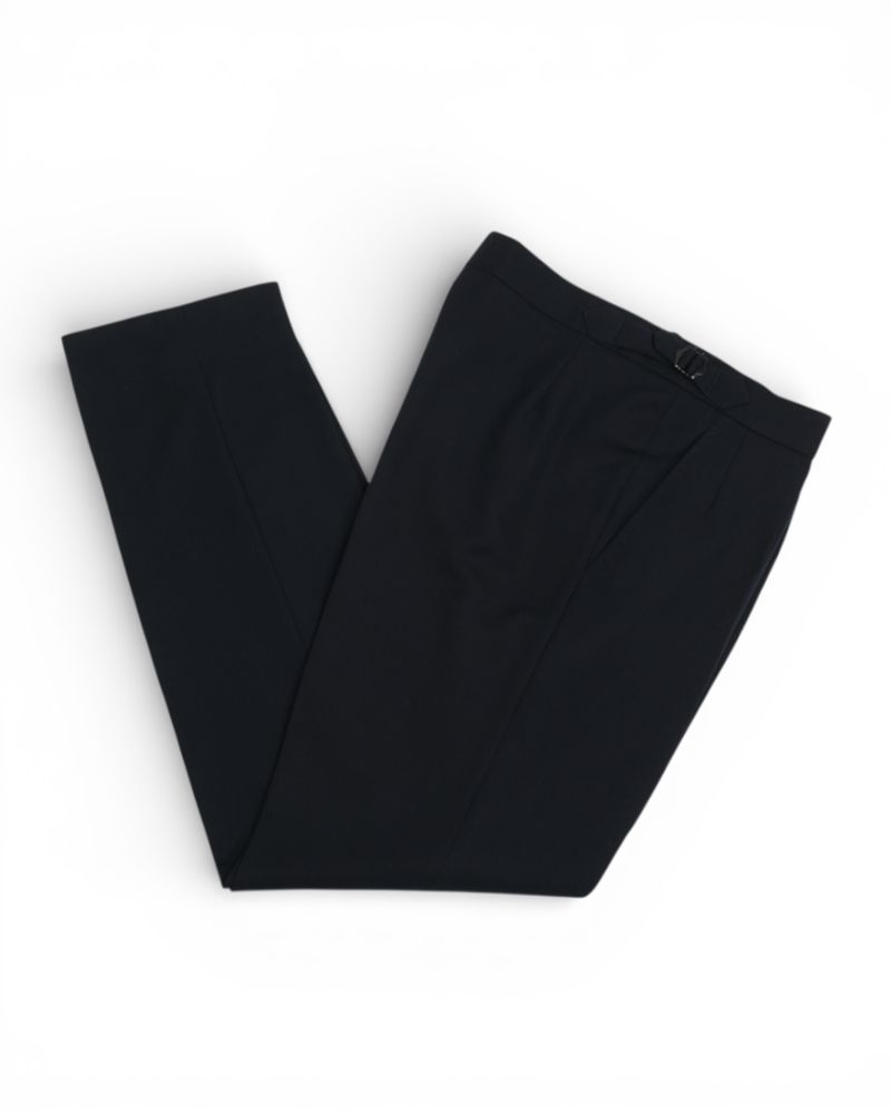 Navy Worsted Wool 3-Piece Suit