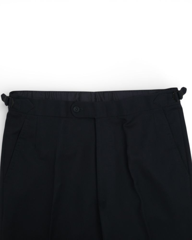 Navy Worsted Wool 3-Piece Suit