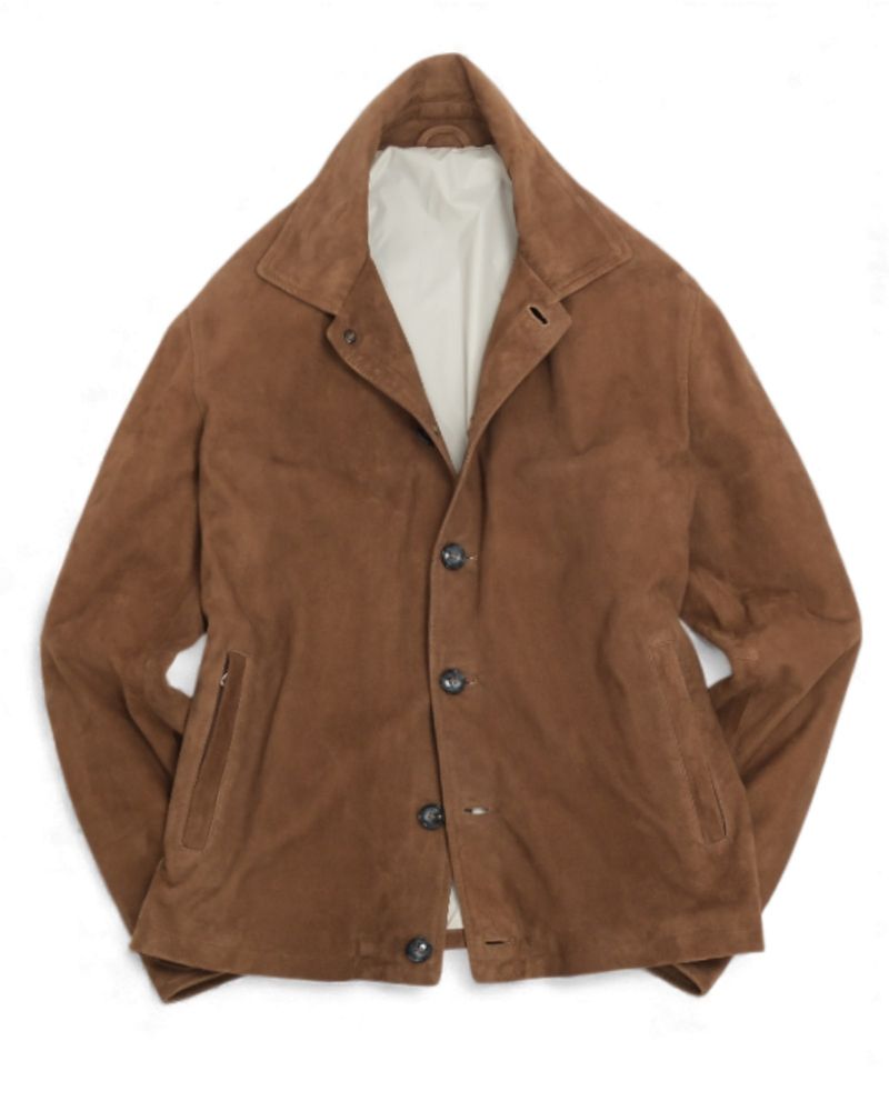 Mocha Suede Jacket