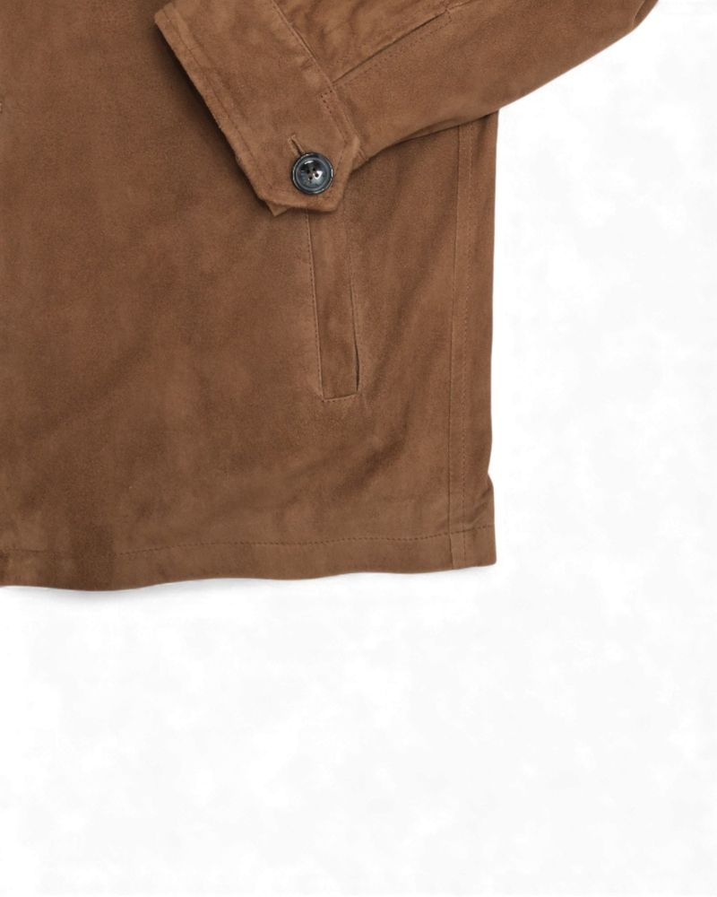 Mocha Suede Jacket