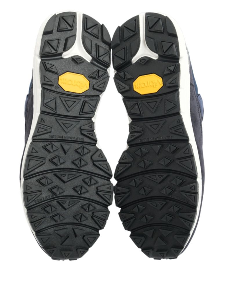 Navy Suede Way Running Sneakers