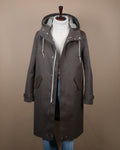 Taupe Bonded Cotton Rain Coat  by Mackintosh x Cad & The Dandy