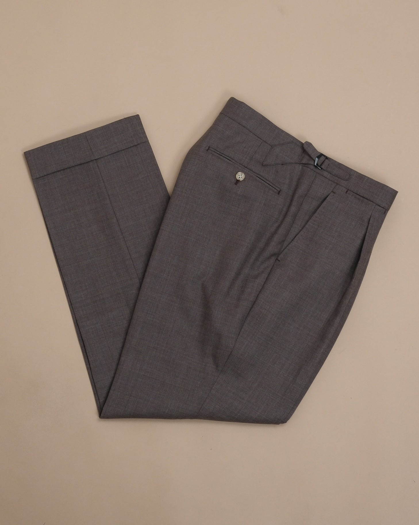 Taupe High-Twist Mod 3 Trousers