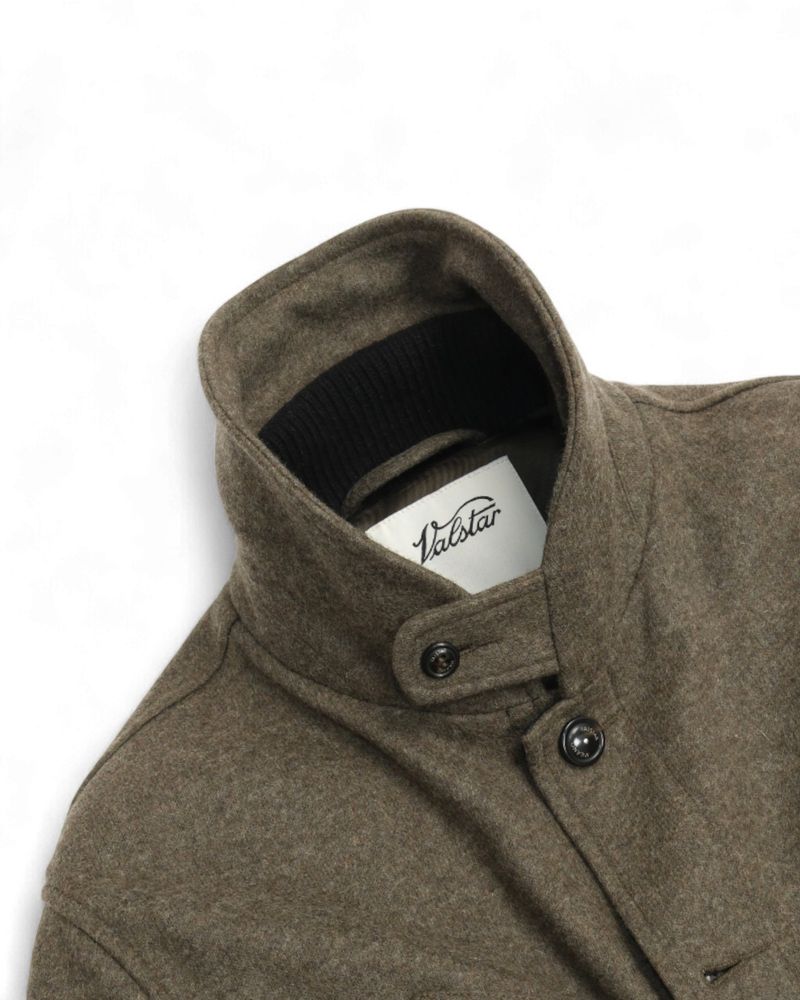 Forrest Green Flannel Deck Jacket