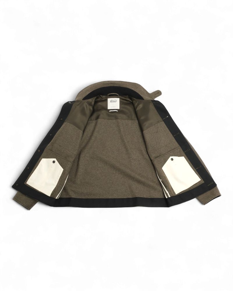 Forrest Green Flannel Deck Jacket