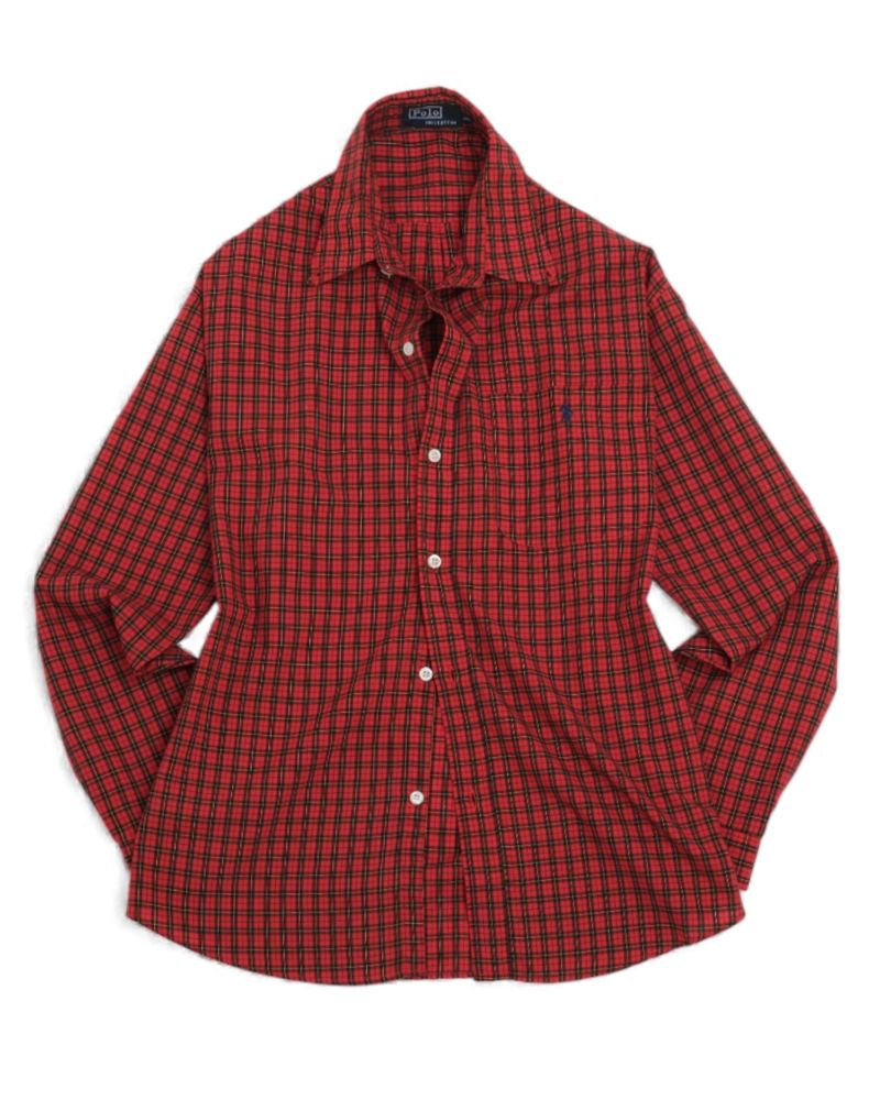 Red BD. Checked Shirt