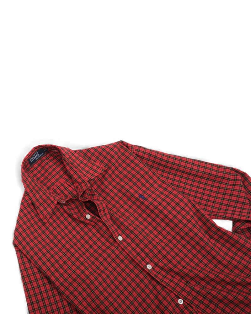 Red BD. Checked Shirt