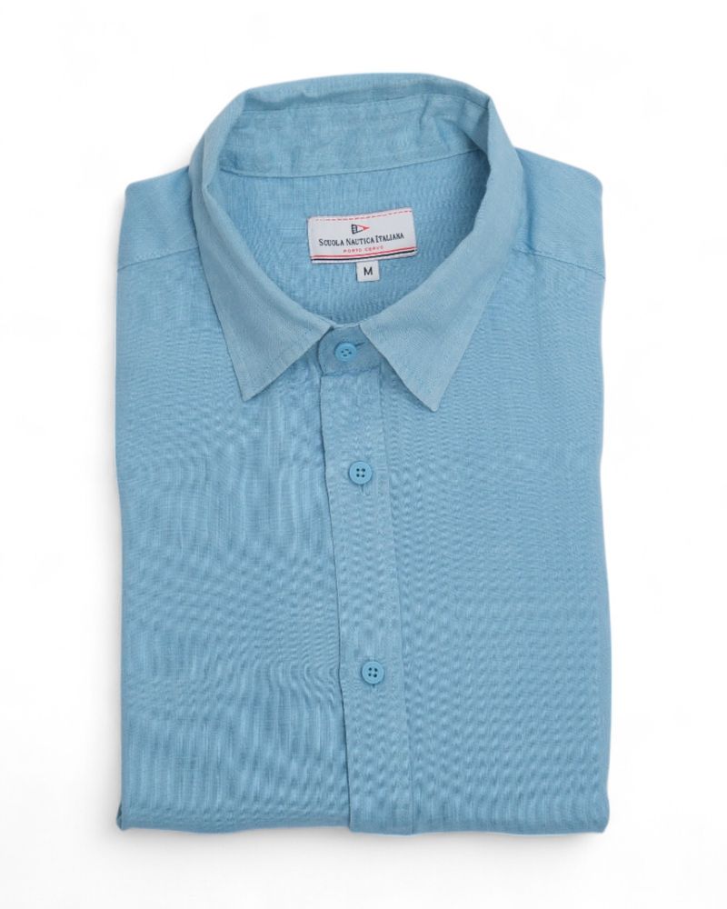 Light Blue Linen Shirt