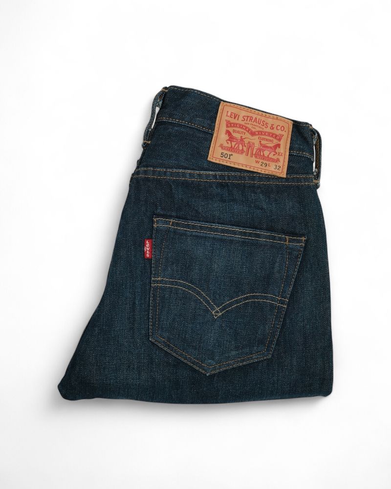 Dark Blue 501 Jeans