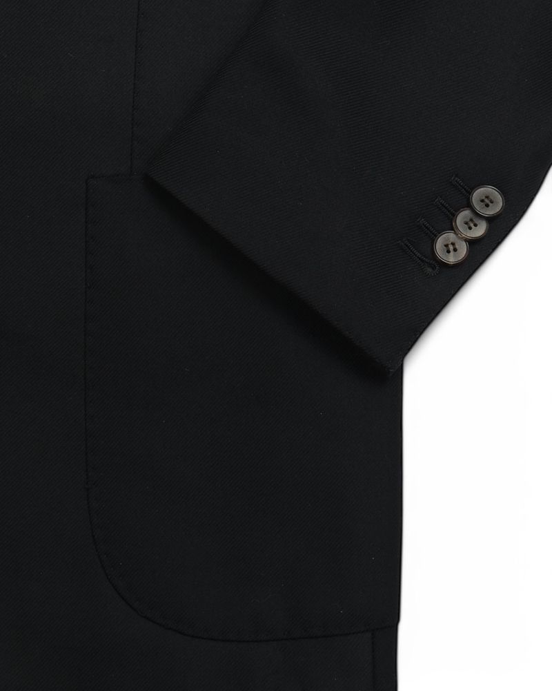Navy Super 150's Wool & Cashmere Sports Jacket