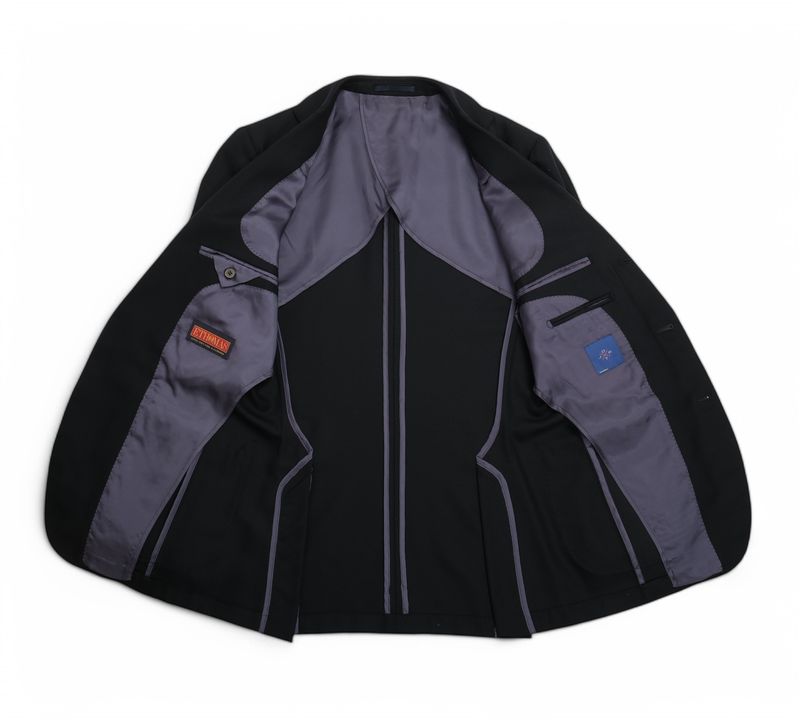 Navy Super 150's Wool & Cashmere Sports Jacket