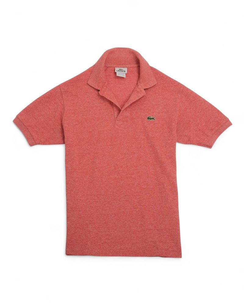 Pale Red Pique Polo