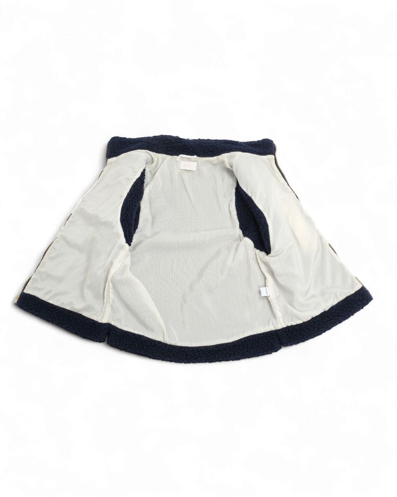 Navy Teddy Vest (Made in NY, USA)