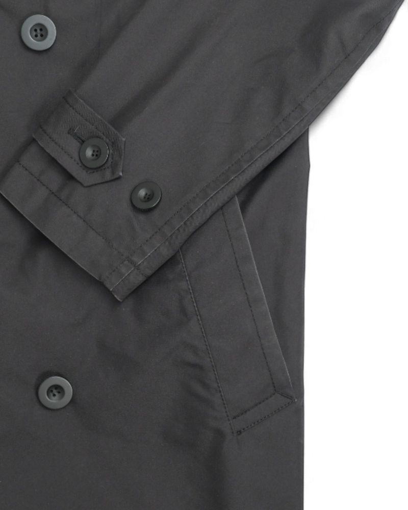 Black Belted Trench Coat