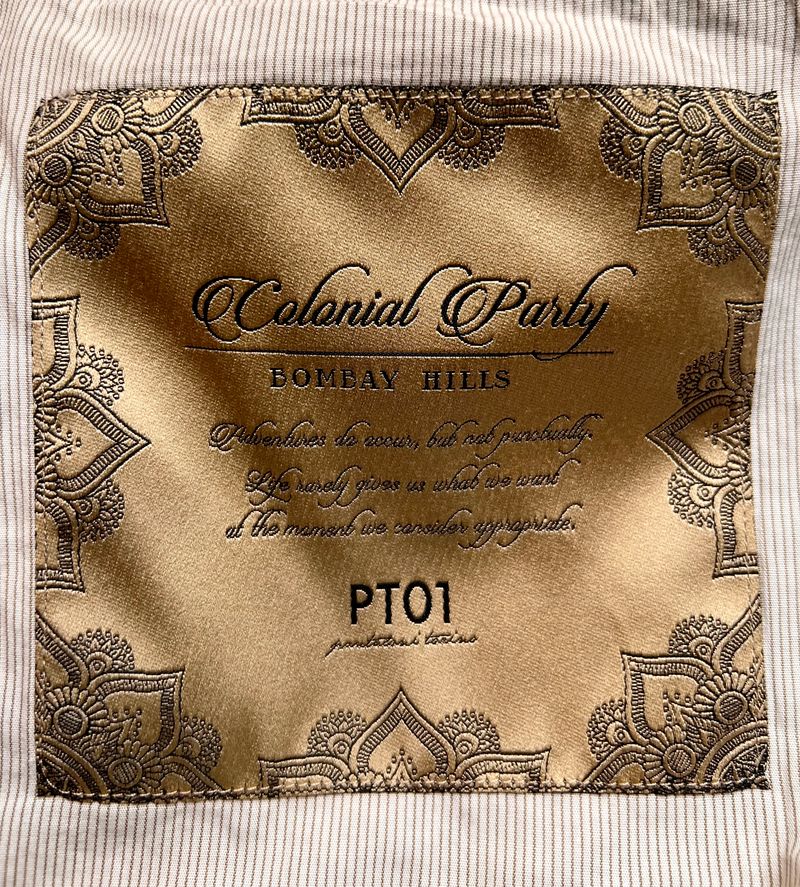 Sand Cotton Colonial Party Trousers